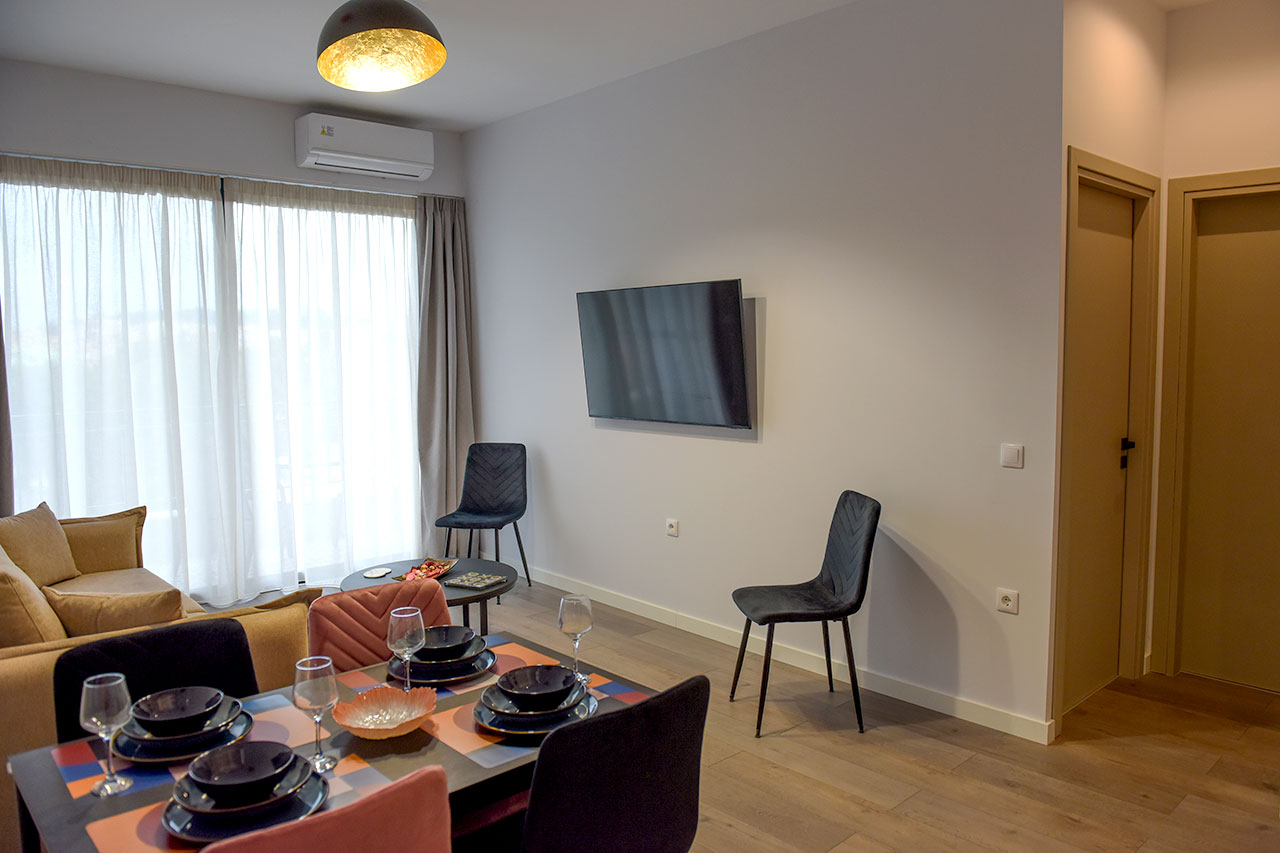 Living and dining area